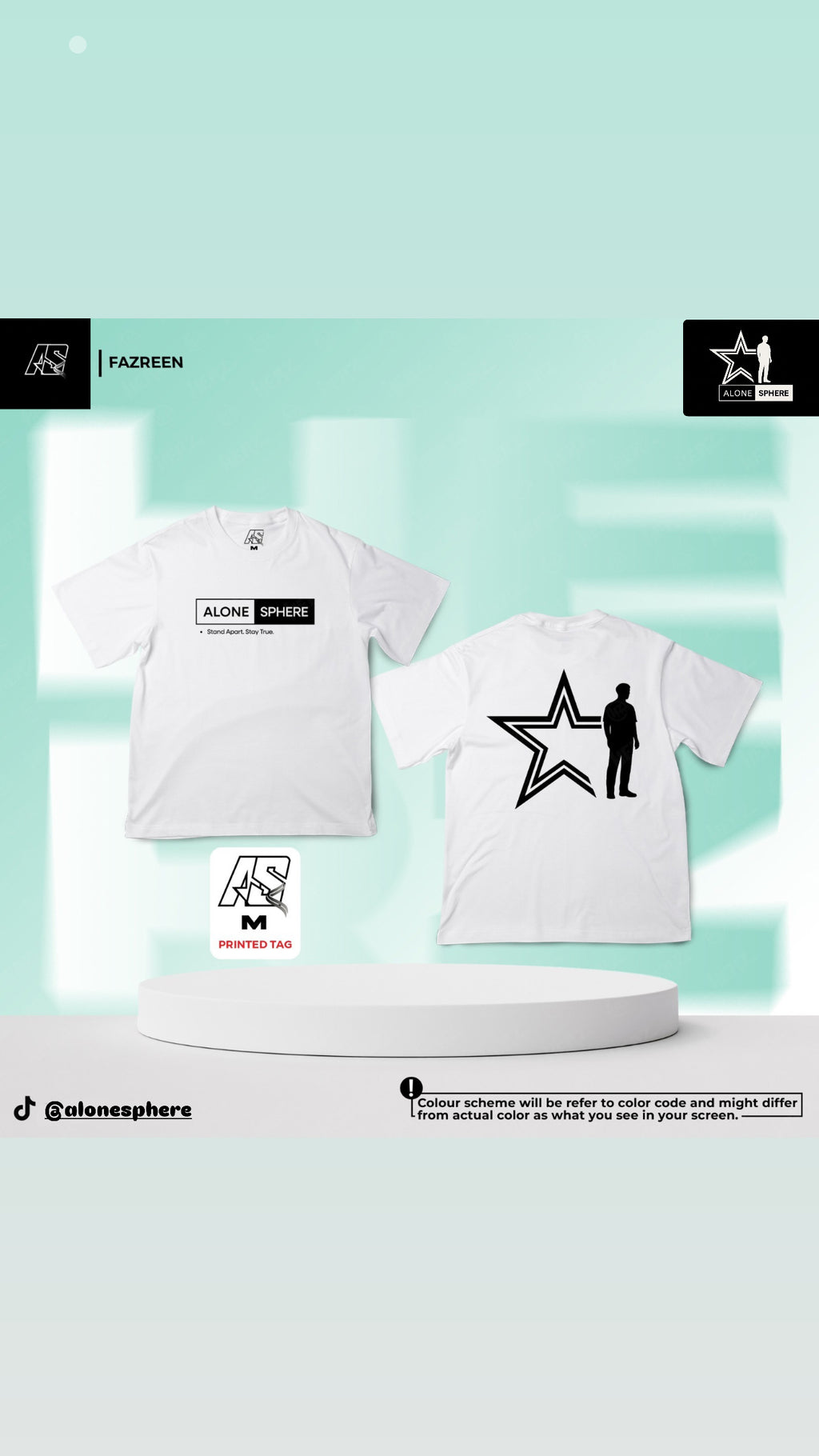 White oversized Tee (Pre-Order)